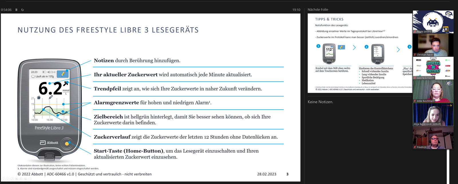 Das Lesegerät des FreeStyle Libre 3