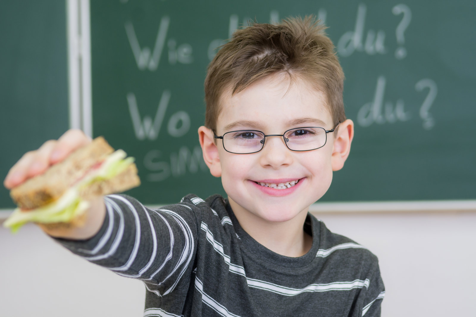 Unbschwert Essen mit Diabetes in der Schule